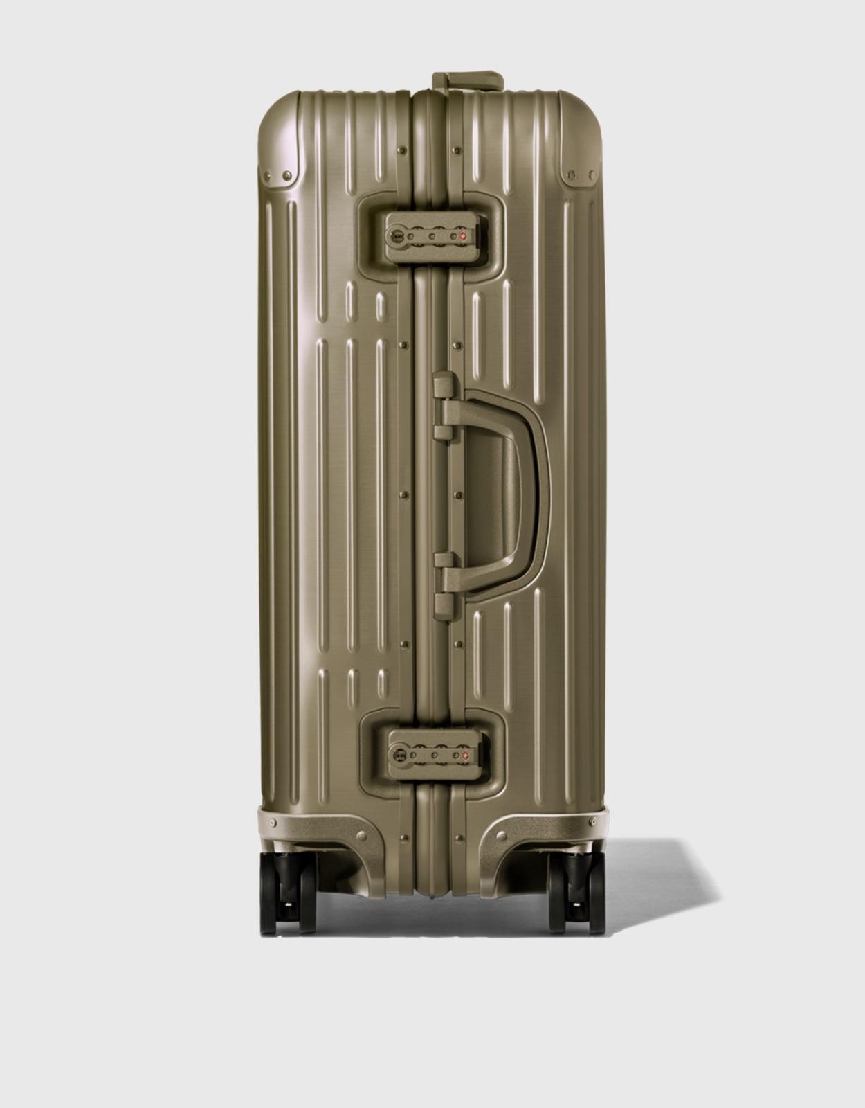 Original Check-In M Aluminum Suitcase, Silver