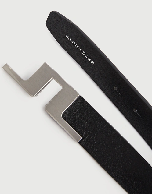 Bridger Leather Belt / Black – J.Lindeberg