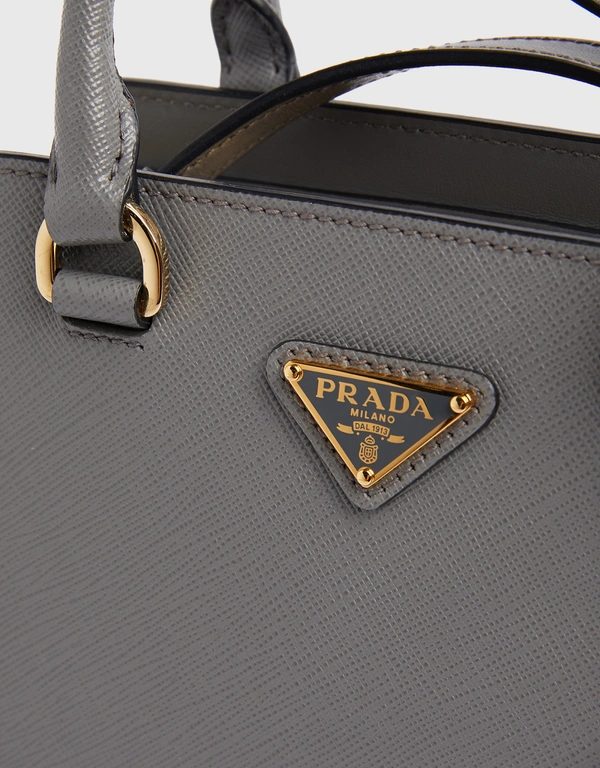 Prada Prada Saffiano 迷你皮革手提包
