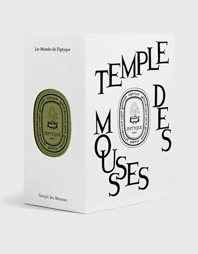 Les Mondes De Diptyque Temple Des Mousses Refillable Scented Candle 270g