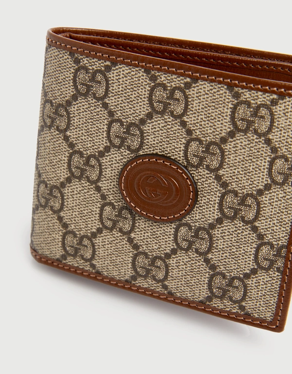 Gucci Interlocking Canvas Bifold Wallet