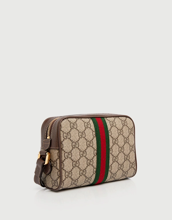 Gucci Ophidia GG Supreme Mini Canvas Crossbody Bag