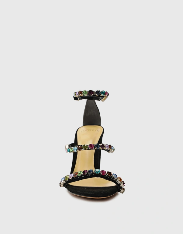 Alexandre Birman Alexa Crystals 90 高跟涼鞋