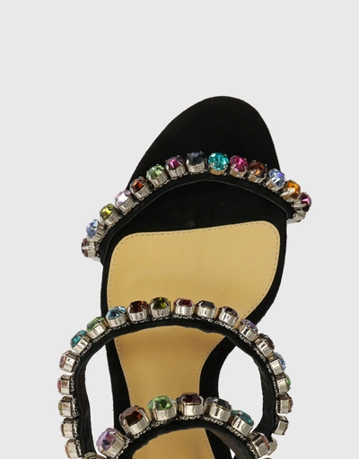 Alexa Crystals 90 high-Heeled Sandals