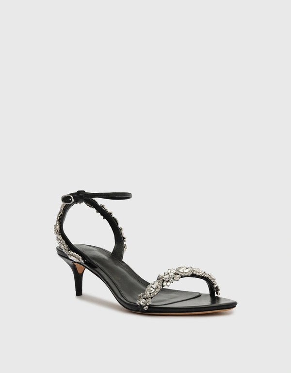 Alexandre Birman Aurora Crystal 50 Mid-heeled Sandals