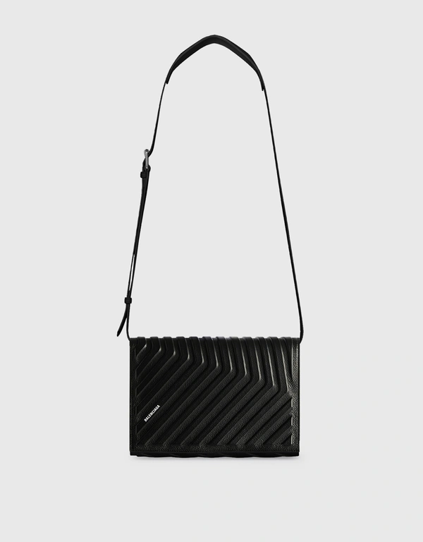 Balenciaga Car Flap Bag With Strap