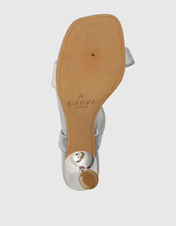 Alexandre Birman Clarita Square Flare 85 High-Heeled Sandals