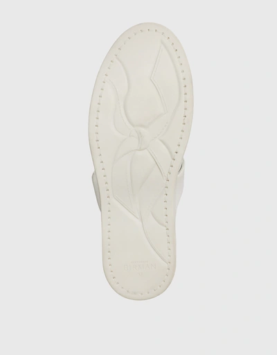 Asymmetric Clarita Leather Sneakers