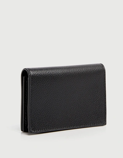 Cash Flap Leather Coin and Card Holder
