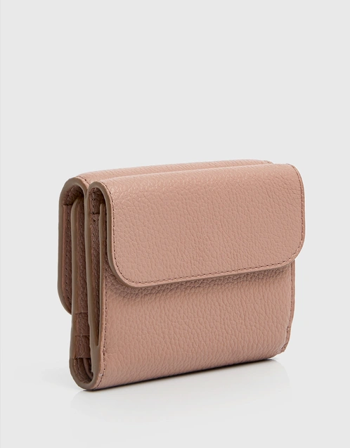 Marcie Small Tri-Fold Calfskin Wallet
