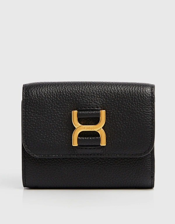 Chloé Marcie Small Tri-Fold Calfskin Wallet