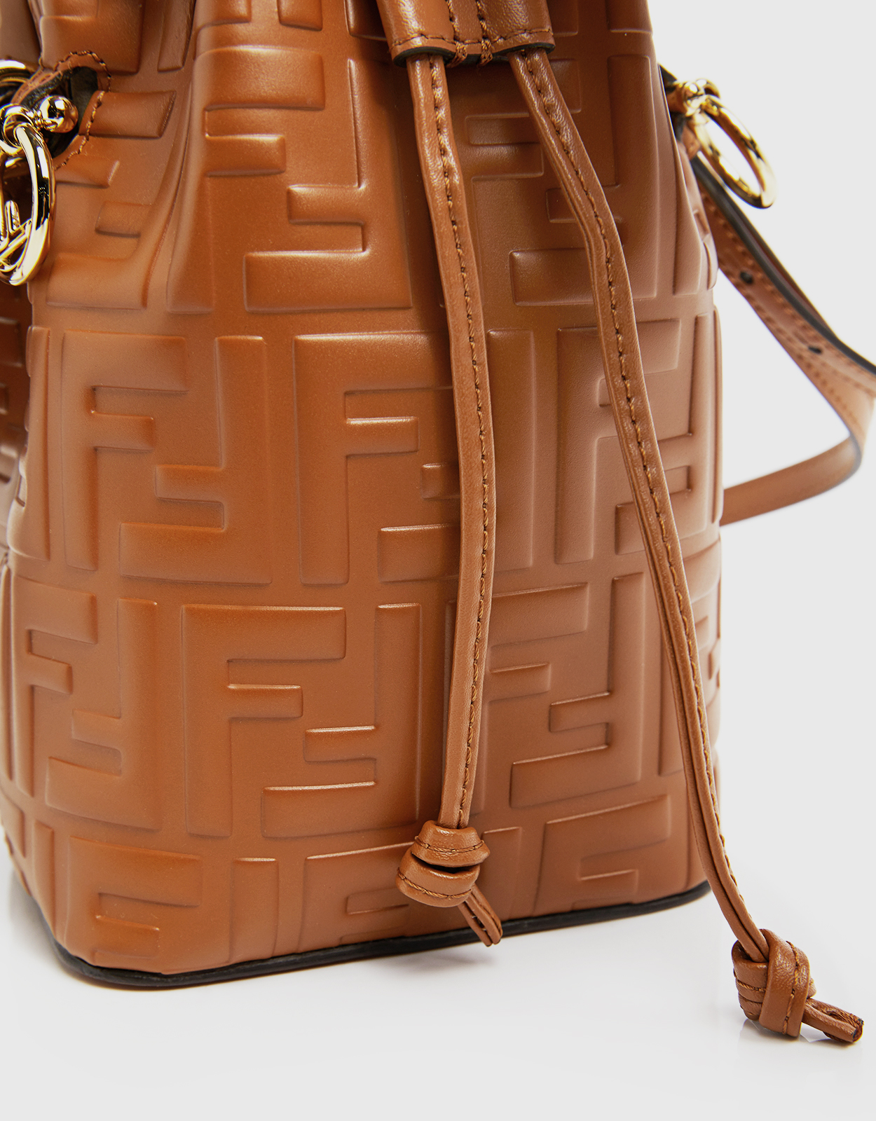 Mon Tresor - Brown leather mini bag