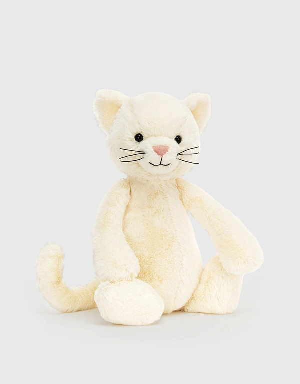 Jellycat Bashful Kitten 中型貓咪玩偶 31cm