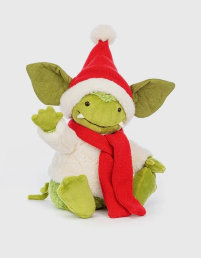 Christmas Grizzo Soft Toy 27cm