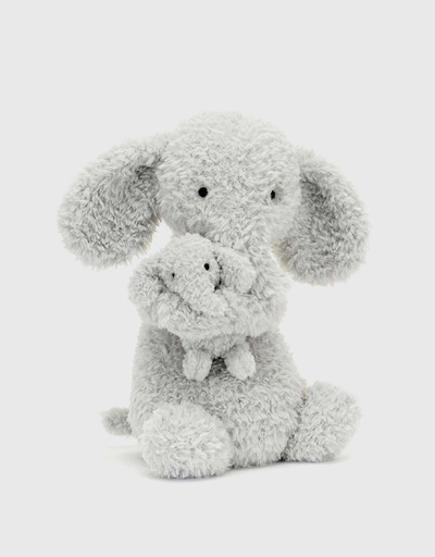 Huddles Grey Elephant Soft Toy 26cm