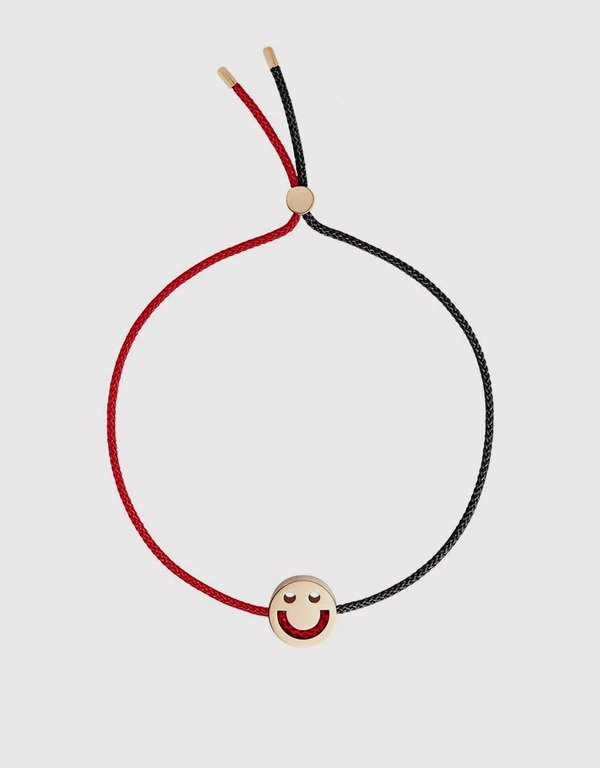 Ruifier Jewelry  Turn Me Over Bracelet - Red Black