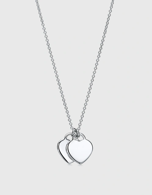 Tiffany & Co. | Jewelry | Tiffany Co Sterling Silver Return To Necklace  Full Heart Pendant 09 | Poshmark