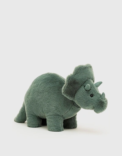 Fossilly Triceratops Soft Toy 17cm