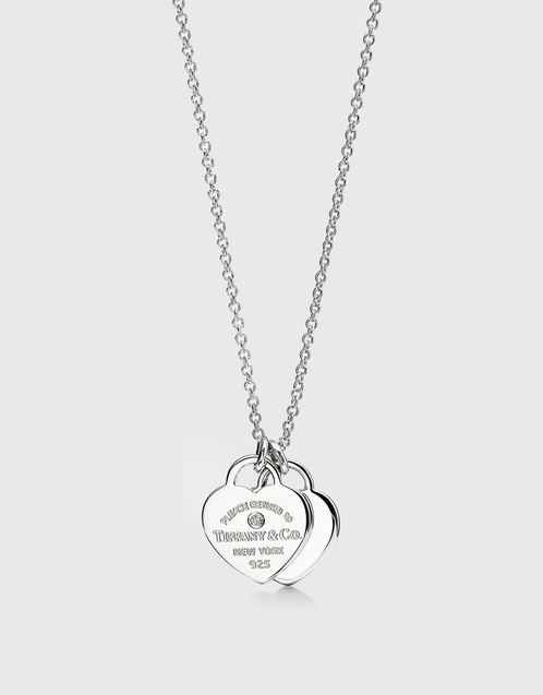 Tiffany & Co. Return To Tiffany Heart Tag Extra-large Sterling- Wrap  Necklace in Metallic | Lyst