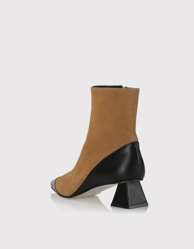 Carly Kitten Heeled Ankle Boots