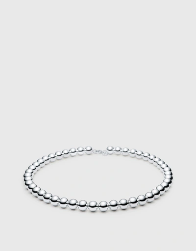 Tiffany HardWear Sterling Silver Ball Necklace