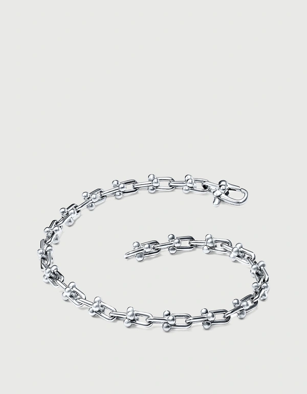 Tiffany & Co. Tiffany HardWear Sterling Silver Micro Link Bracelet