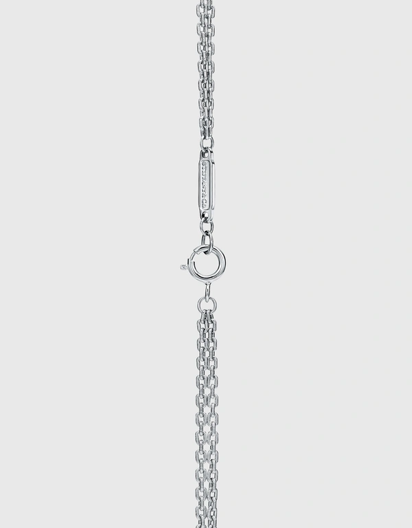 Tiffany & Co. Tiffany HardWear 大型純銀鏈結吊墜項鍊
