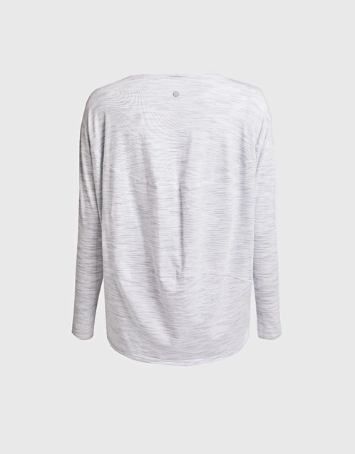 Back In Action Long Sleeve Shirt -Grey