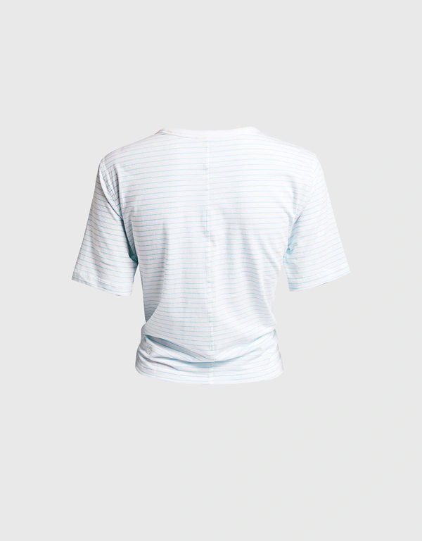 lululemon Crescent T-Shirt  -CyanBlue