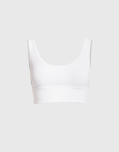 lululemon Align™ Ribbed Light Support A/B Cup Bra -White