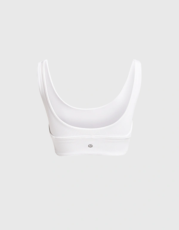 lululemon lululemon Align™ Ribbed Light Support A/B Cup Bra -White