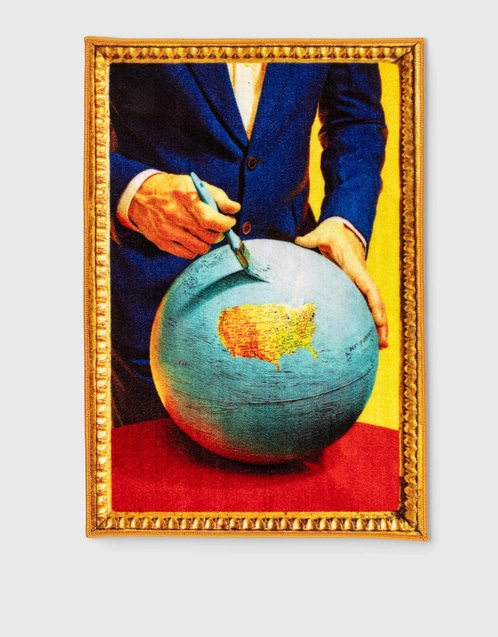 Seletti Seletti wears TOILETPAPER Globe polyester and recycled
