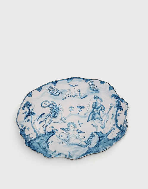 Classics On Acid Distorted Porcelain Tray