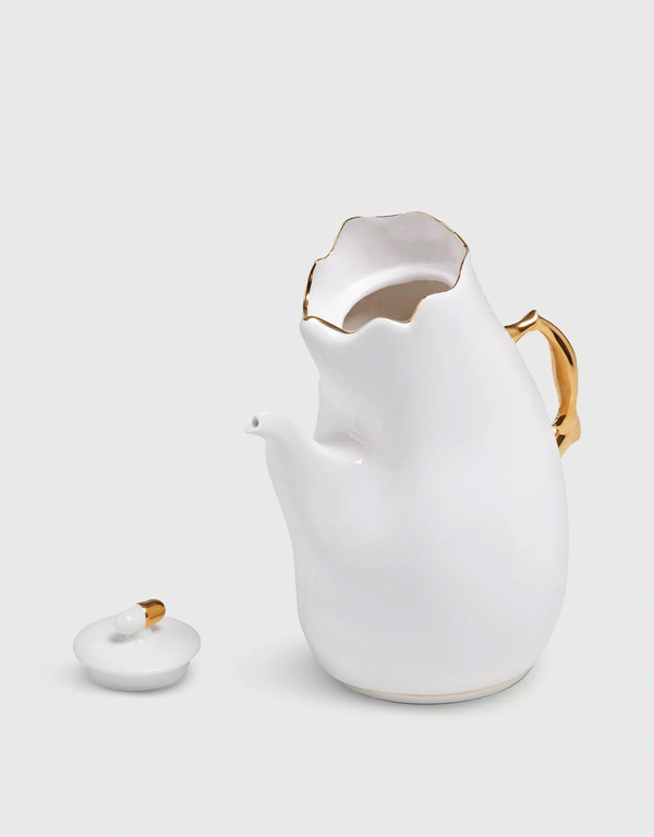 Seletti Meltdown 弧形陶瓷茶壺