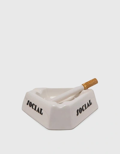Diesel Living Social Smoker Porcelain Ashtray