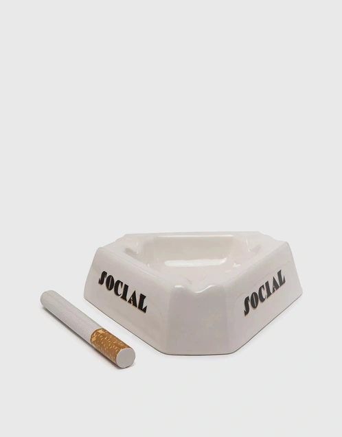 Diesel Living Social Smoker Porcelain Ashtray
