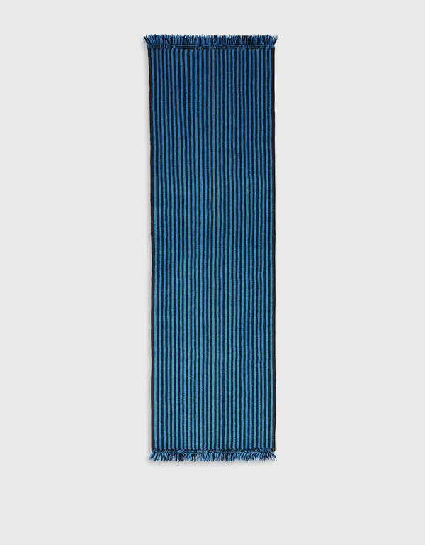 HAY Stripes And Stripes Rug-Blue