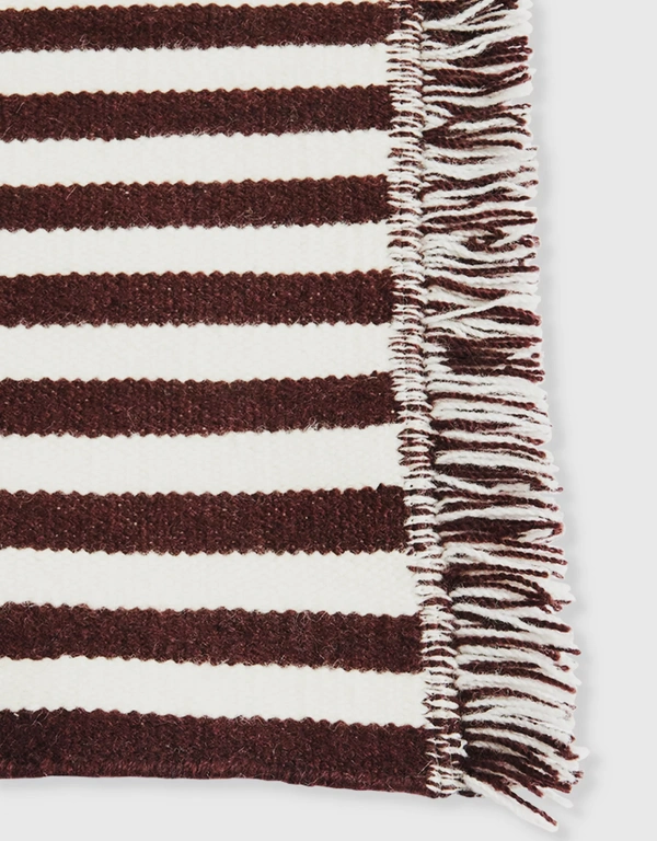 HAY Stripes And Stripes Rug-Cream