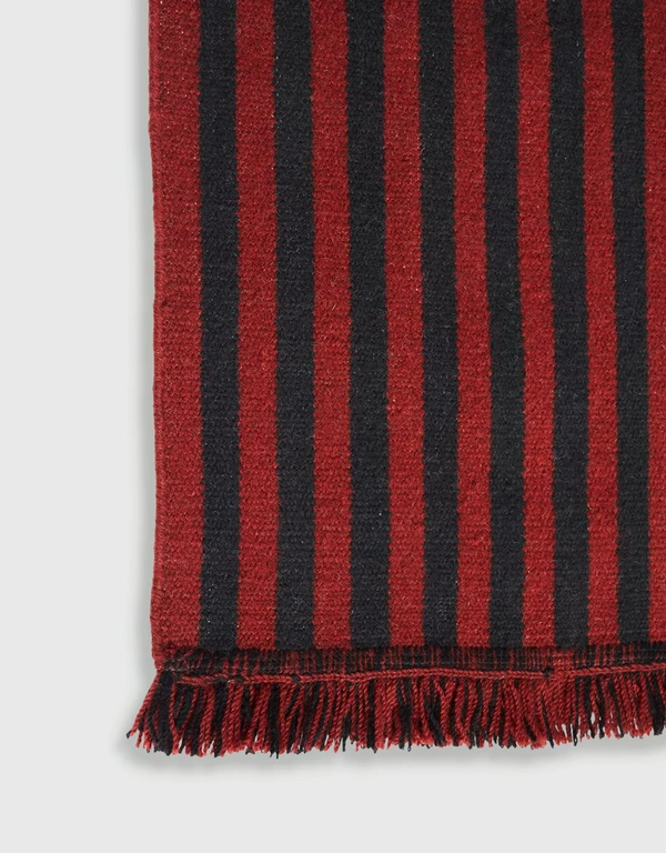 HAY Stripes And Stripes 地毯-Cherry