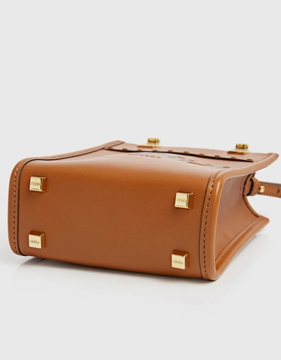 Sunshine Shopper Mini Leather Shoulder Bag