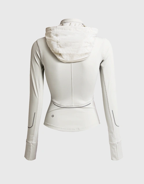 lululemon Nulux Reflective Running Jacket -Vapor (Activewear,Jackets)