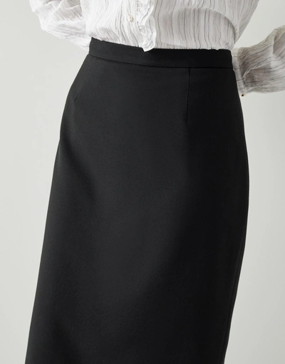 Nina Black Pencil Skirt