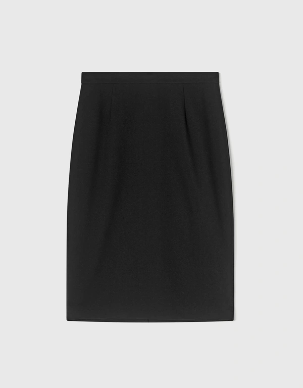 LK Bennett Nina Black Pencil Skirt