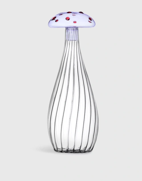 Alice Mushroom Lid Glass Bottle