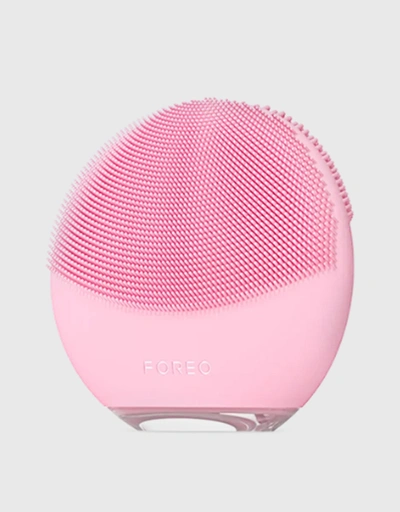 Luna 4 Mini Dual Sided Facial Cleansing Massager-Pearl Pink