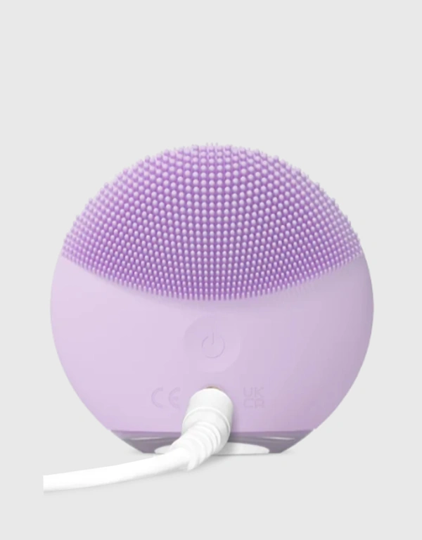 Foreo Luna 4 Mini 雙面臉部清潔按摩儀-Lavender