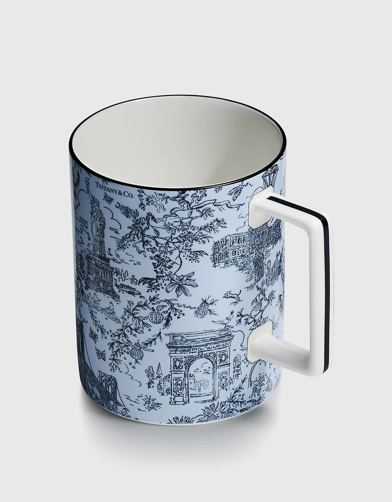 Tiffany & Co. Tiffany Toile Mug - Sapphire (テーブルウェア,カップ