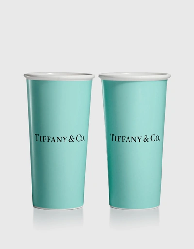 Everyday Objects：Tiffany Large Coffee Cups Set Of Two