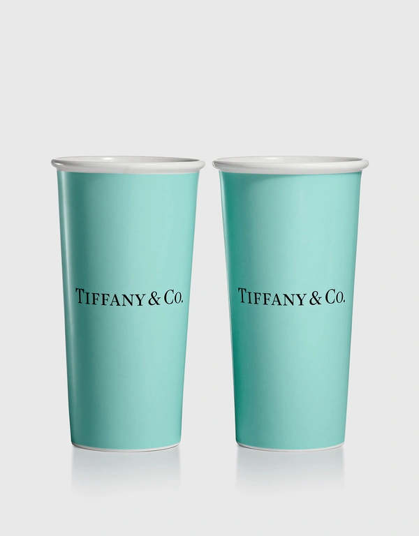 Tiffany & Co. Everyday Objects：Tiffany大咖啡杯2入組