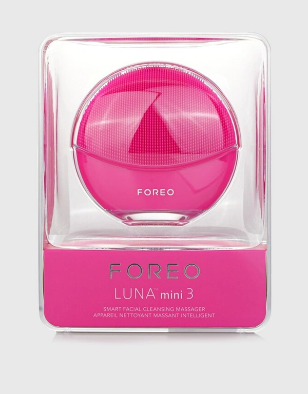 Foreo Luna Mini 3 Smart Facial Cleansing Massager-Fuchsia